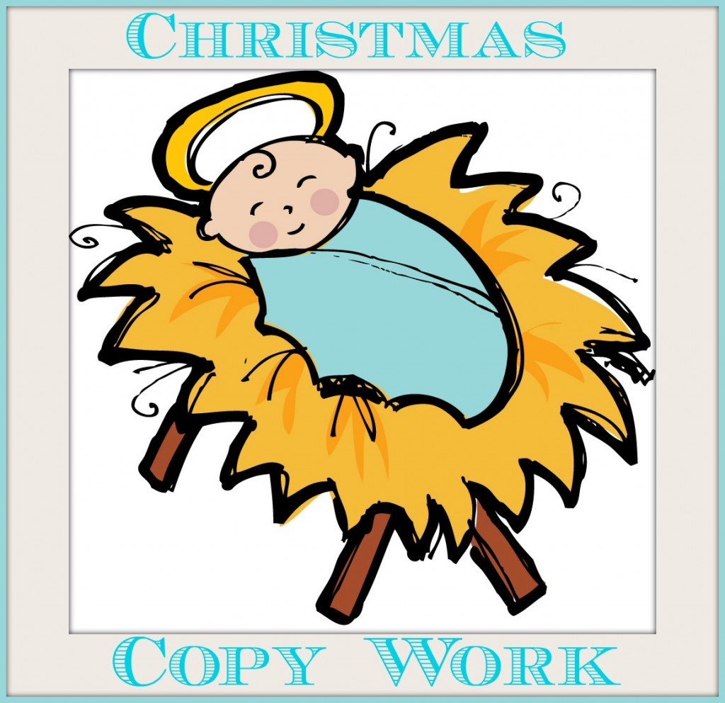 Christmas Copy Work  ~  Homeschool Christmas Activities for Kids {Weekend Links} from HowToHomeschoolMyChild.com